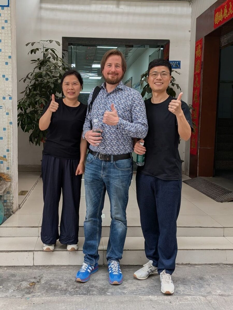 Visiting the GH Electronic team in Dongguan