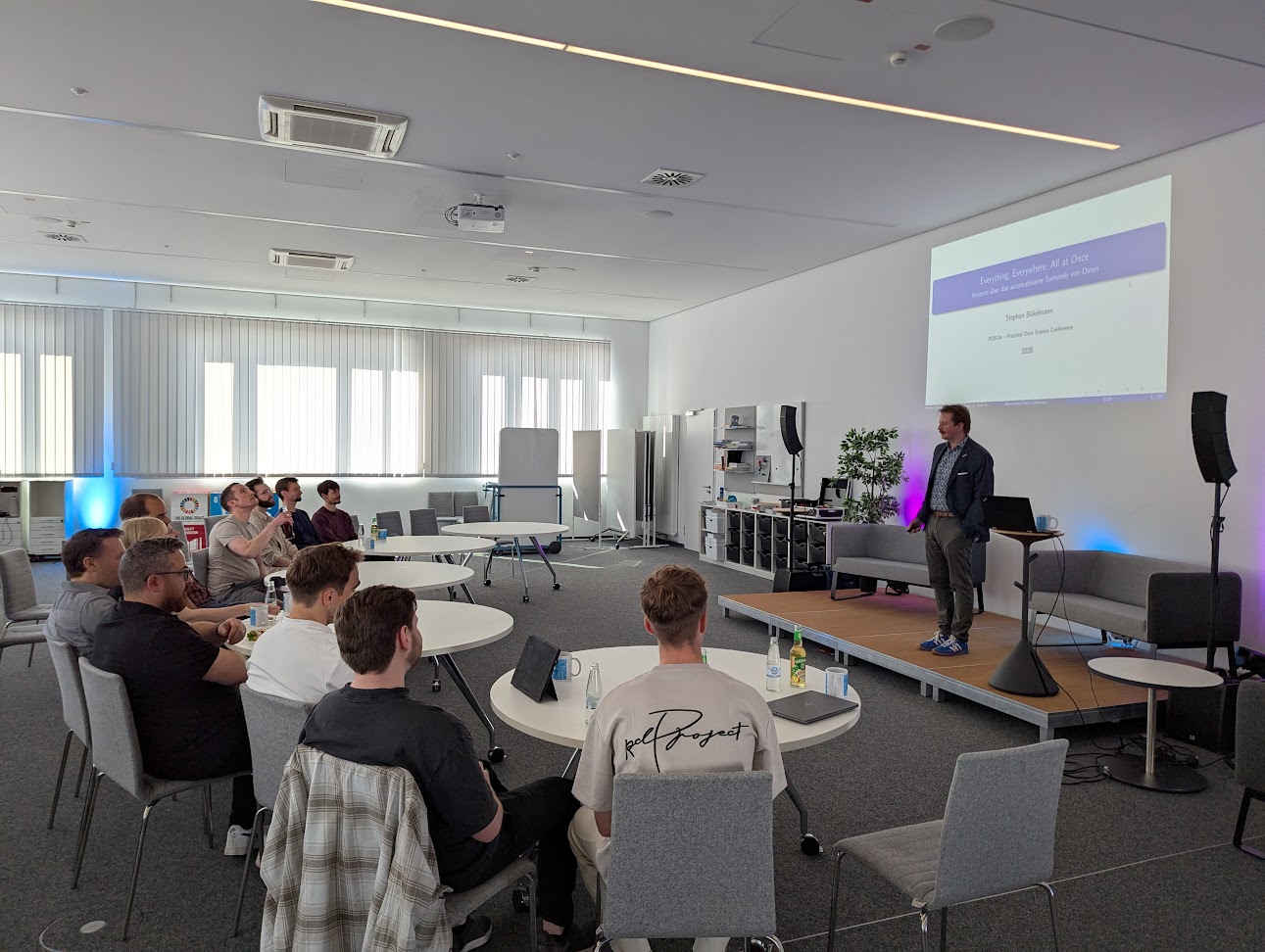 Delivering the keynote at PDSC4K – four zones, one responsibility per box