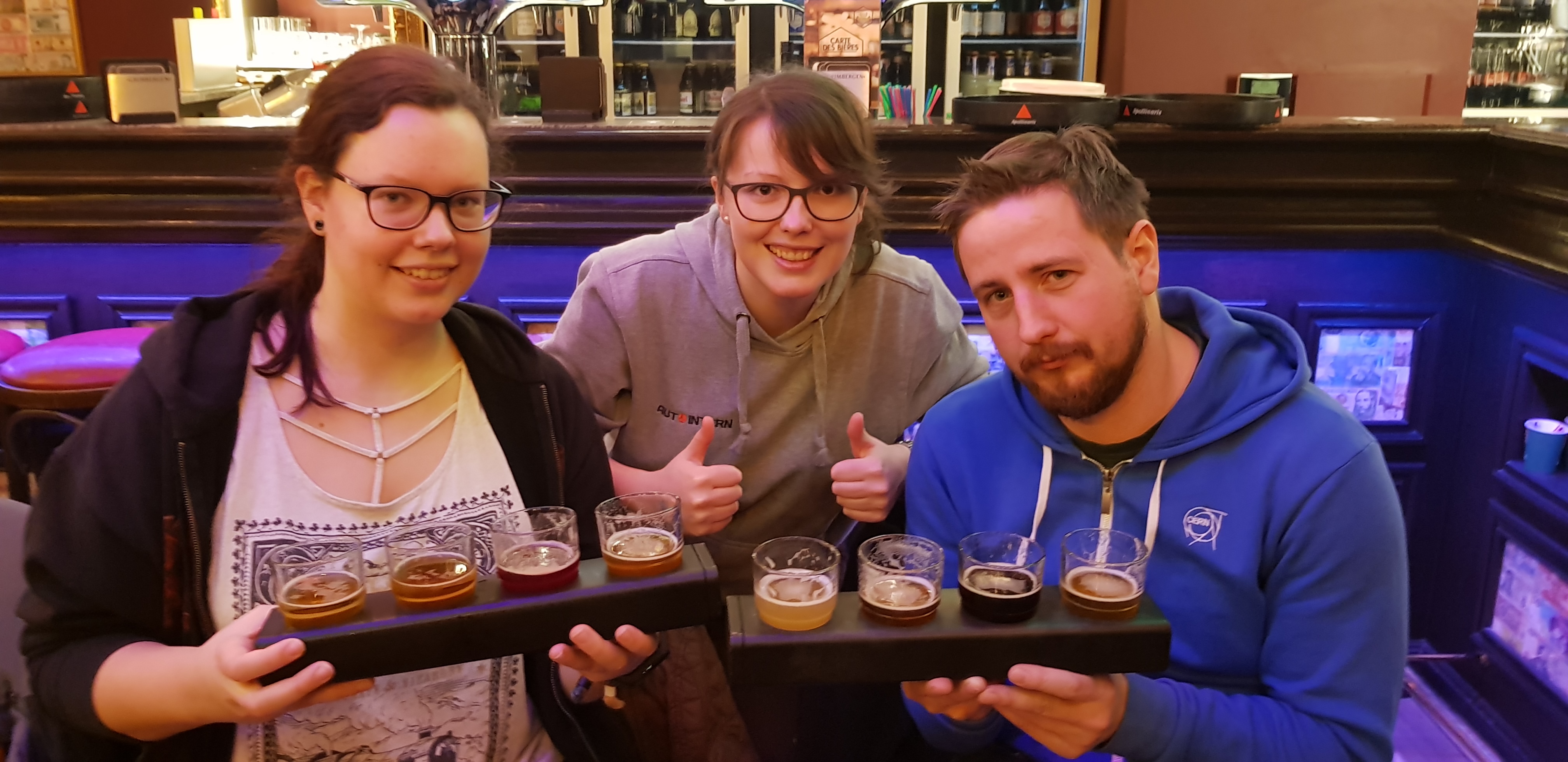 Bar social at code:dive, Wrocław — the evenings are the real conference